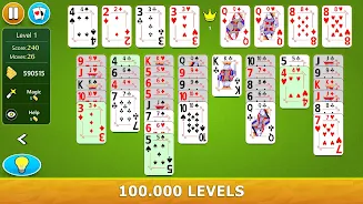 FreeCell Solitaire - Card Game Captura de pantalla 2