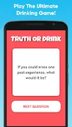 Truth or Drink - Drinking Game Captura de tela 1