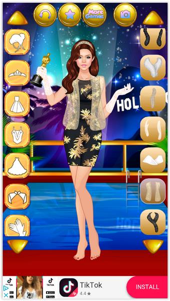 Schauspielerin Anzieh Spiele Screenshot 2