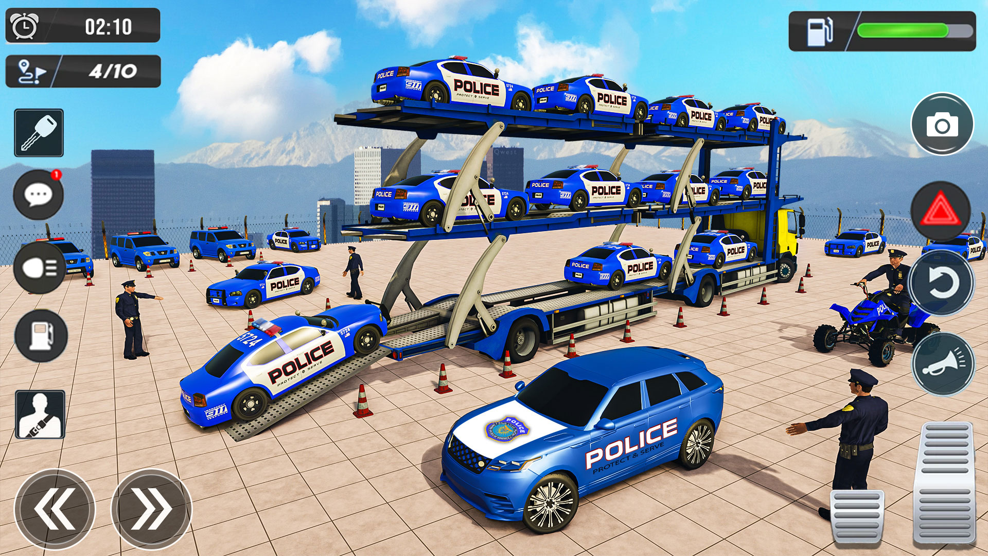 Police Games: Truck Transport Captura de pantalla 3