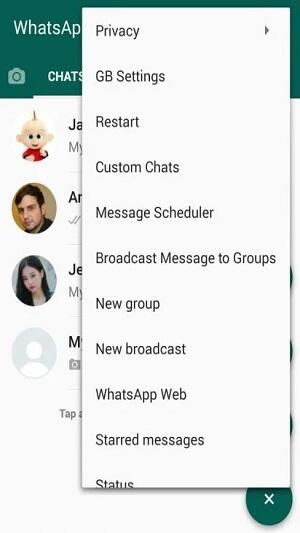 GB WhatsApp 17.80 Screenshot 2