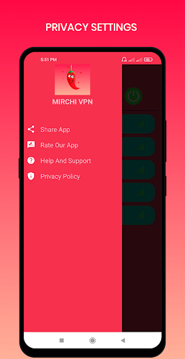 Mirchi VPN - Private & Fast 스크린샷 3