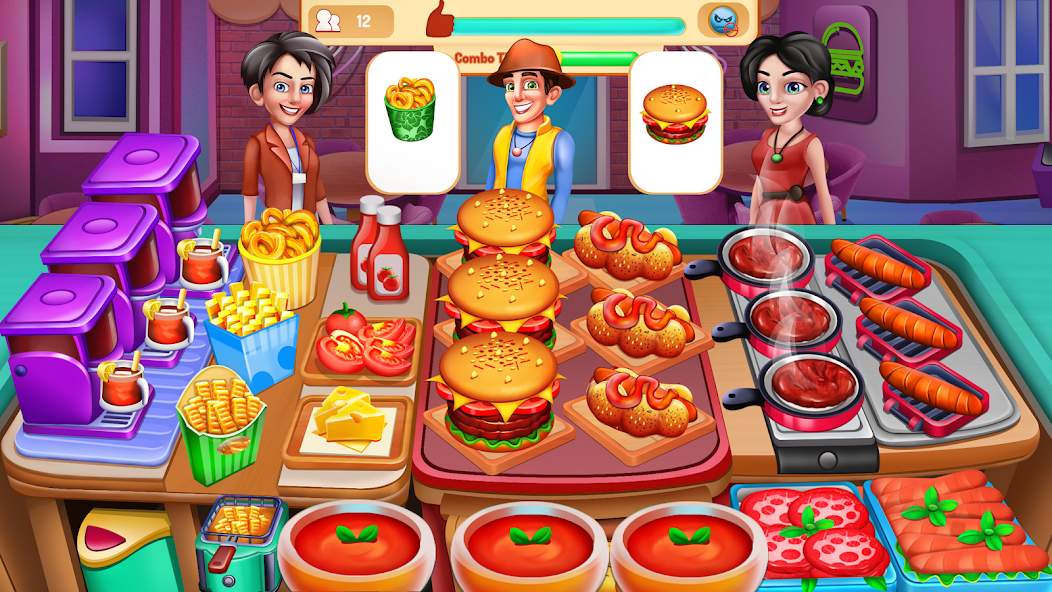 Cooking Food: Time Management Mod Screenshot 1