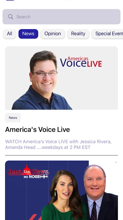 Real America’s Voice News Скриншот 2