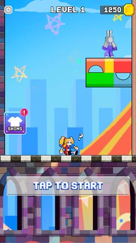 Rainbow Clown: Swing Monster Captura de tela 2