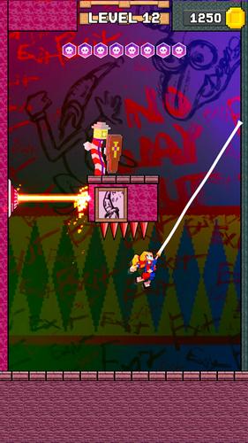 Rainbow Clown: Swing Monster Captura de tela 3