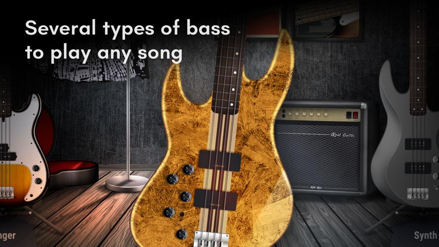 Real Bass electric bass guitar Screenshot 3