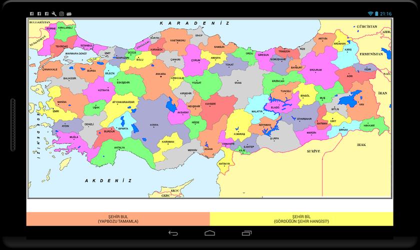 Şehir Bulma Oyunu Screenshot 2