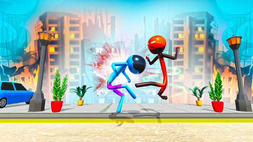 Stickman Ninja Fight: Ropehero應用截圖第3張