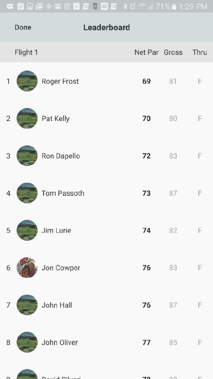 EZ Golf League应用截图第2张