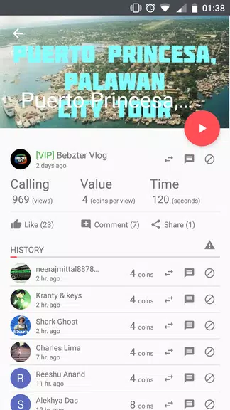 uTubeX - Views, subs, likes and comments exchange應用截圖第3張
