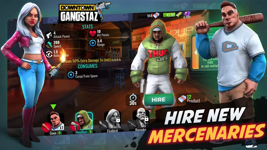 Downtown Gangstas: War Game Capture d'écran 2