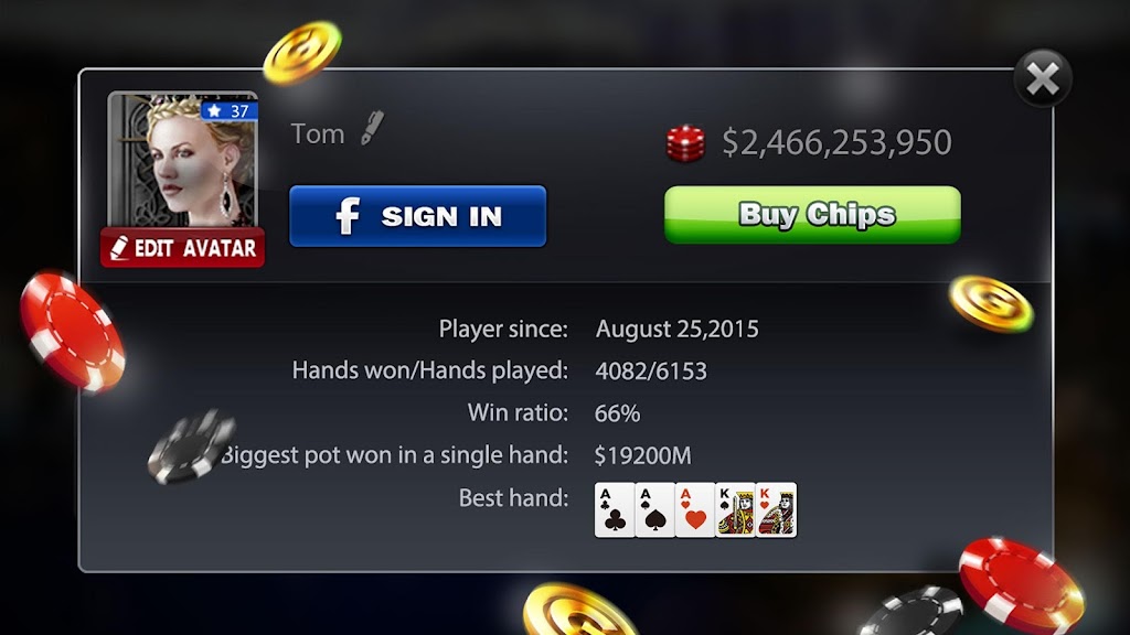 Spark Poker - Live Texas Holdem Casino Screenshot 3