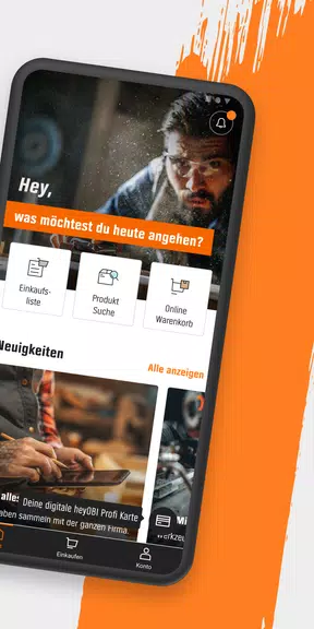 heyOBI Profi: Handwerker-App Screenshot 2