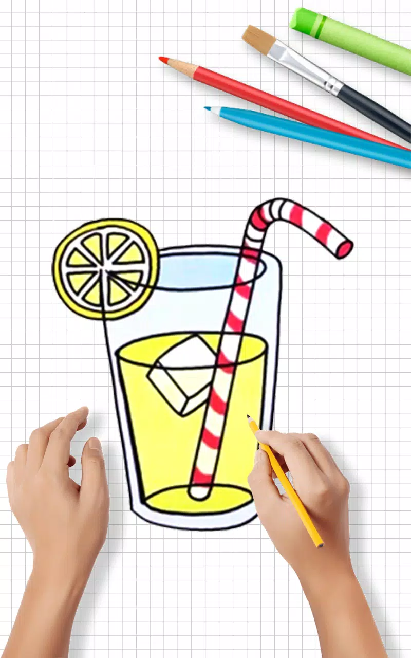 Draw Cute Drinks スクリーンショット 2