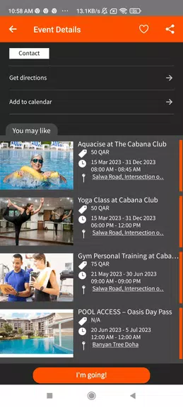 Qatar Events應用截圖第2張