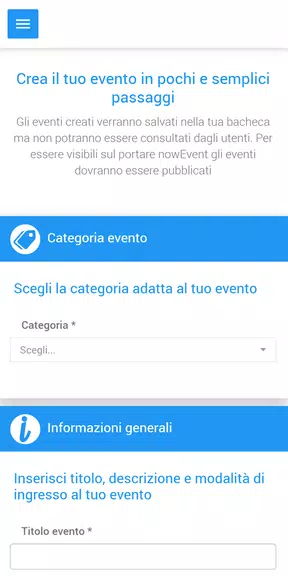 nowEvent - L’app a misura di evento Captura de tela 4