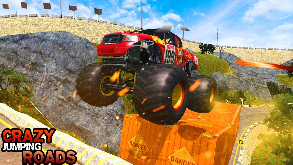 Pickup Truck Hill Climb Racing应用截图第2张