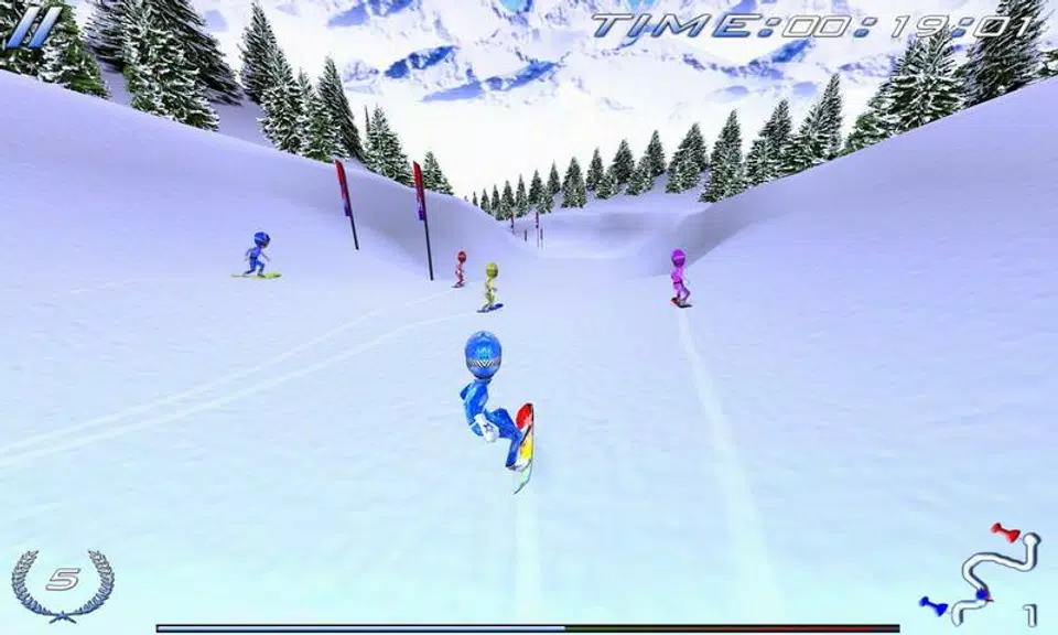 Snowboard Racing Ultimate Capture d'écran 1