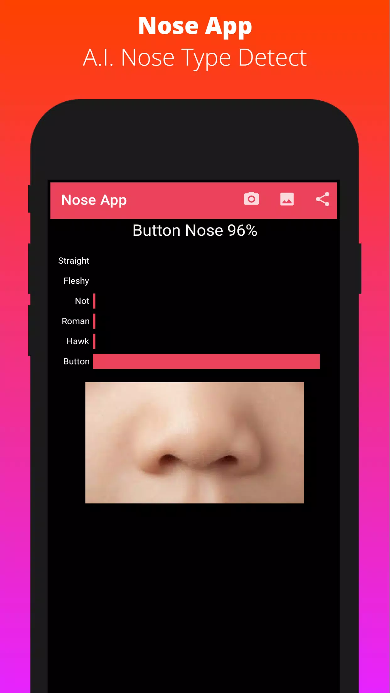 Nose App Captura de pantalla 1