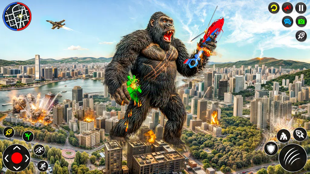 King Kong Gorilla City Attack Captura de tela 1