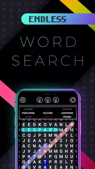 Endless Word Search Capture d'écran 1