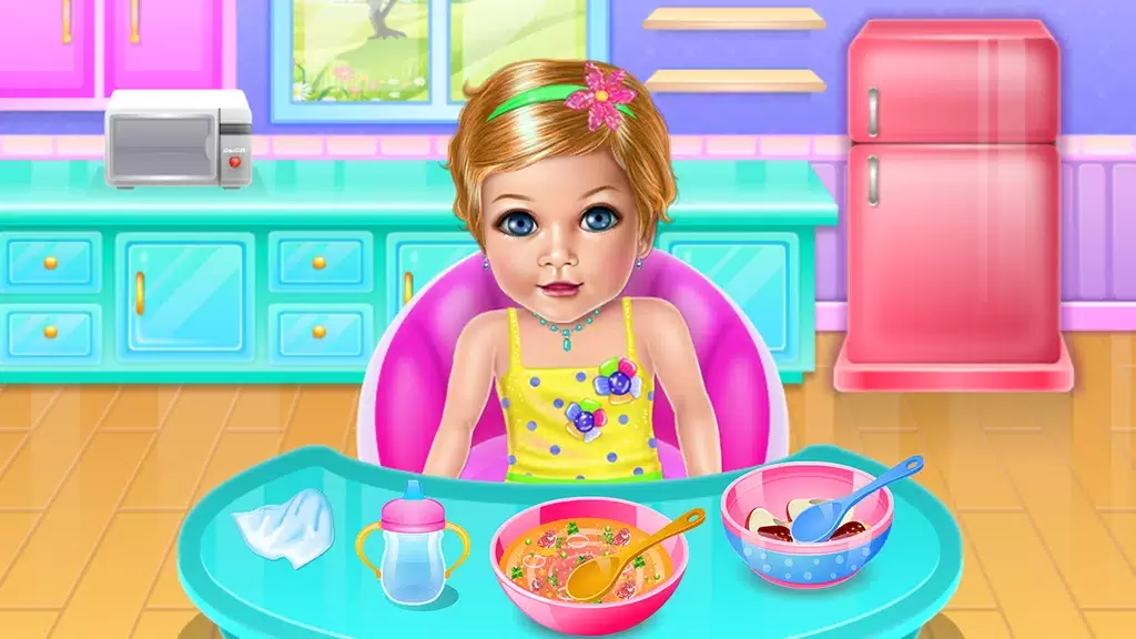 Baby Girl Day Care 2 Captura de tela 3