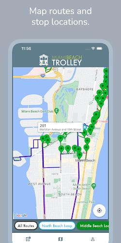 Miami Beach Trolley Tracker स्क्रीनशॉट 4