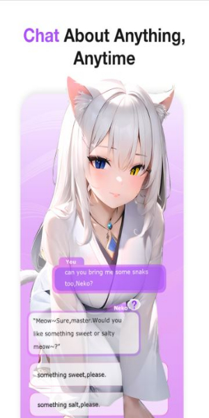 Anime Chat AI Waifu Chatbot Mod Screenshot 2