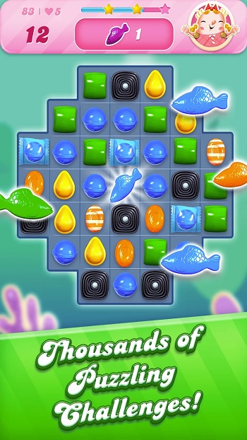 Candy Crush Saga Captura de pantalla 3