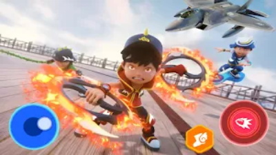 Boboiboy 2 Fighting War Game स्क्रीनशॉट 3