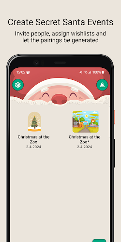 Secret Santa Helper App स्क्रीनशॉट 3