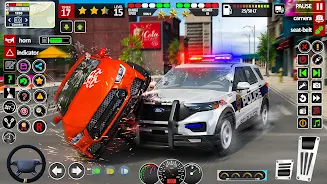 Offline Police Car: Cop Games Captura de pantalla 2