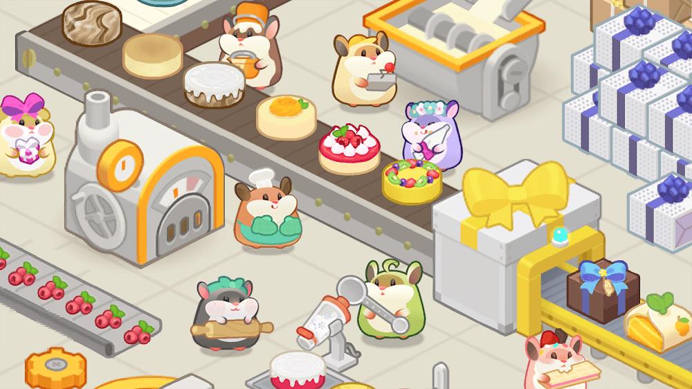 Hamster Cake Factory Captura de pantalla 1