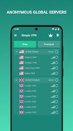 Simple VPN Pro-개인용 고속 VPN 스크린샷 4