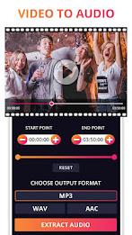 Audio Extractor : Extract, Tri スクリーンショット 1