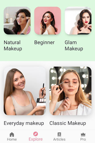 Makeup Tutorial App Capture d'écran 2
