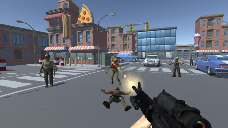 Zombie Shooting 3D Offline 스크린샷 4