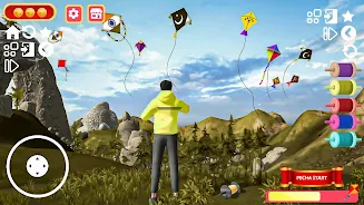 Kite Sim: Kite Flying Games Capture d'écran 4