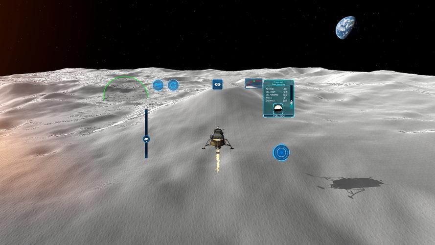 Apollo: Moon Landing Simulator स्क्रीनशॉट 3