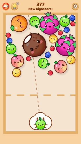 Fruit Bubble Merge and Blast Скриншот 1