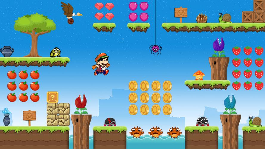 Super Nob Run: Aventura Captura de pantalla 1