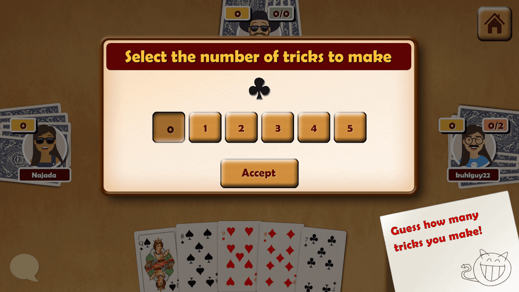 Oh Hell - Online Spades Game應用截圖第1張