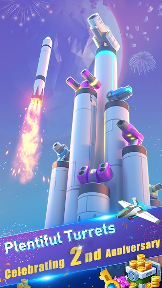Mega Tower - Casual TD Game Captura de pantalla 3