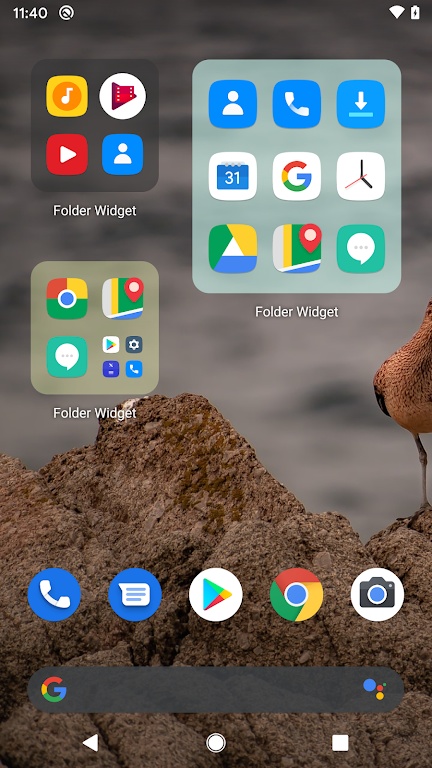 Folder Widget Mod Captura de pantalla 2