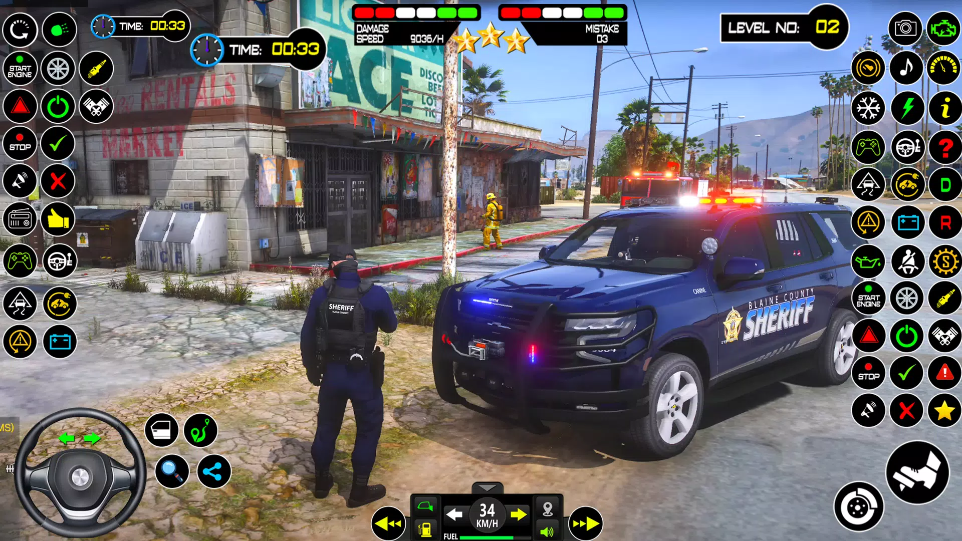 Car Chase Games: Police Games Captura de pantalla 4