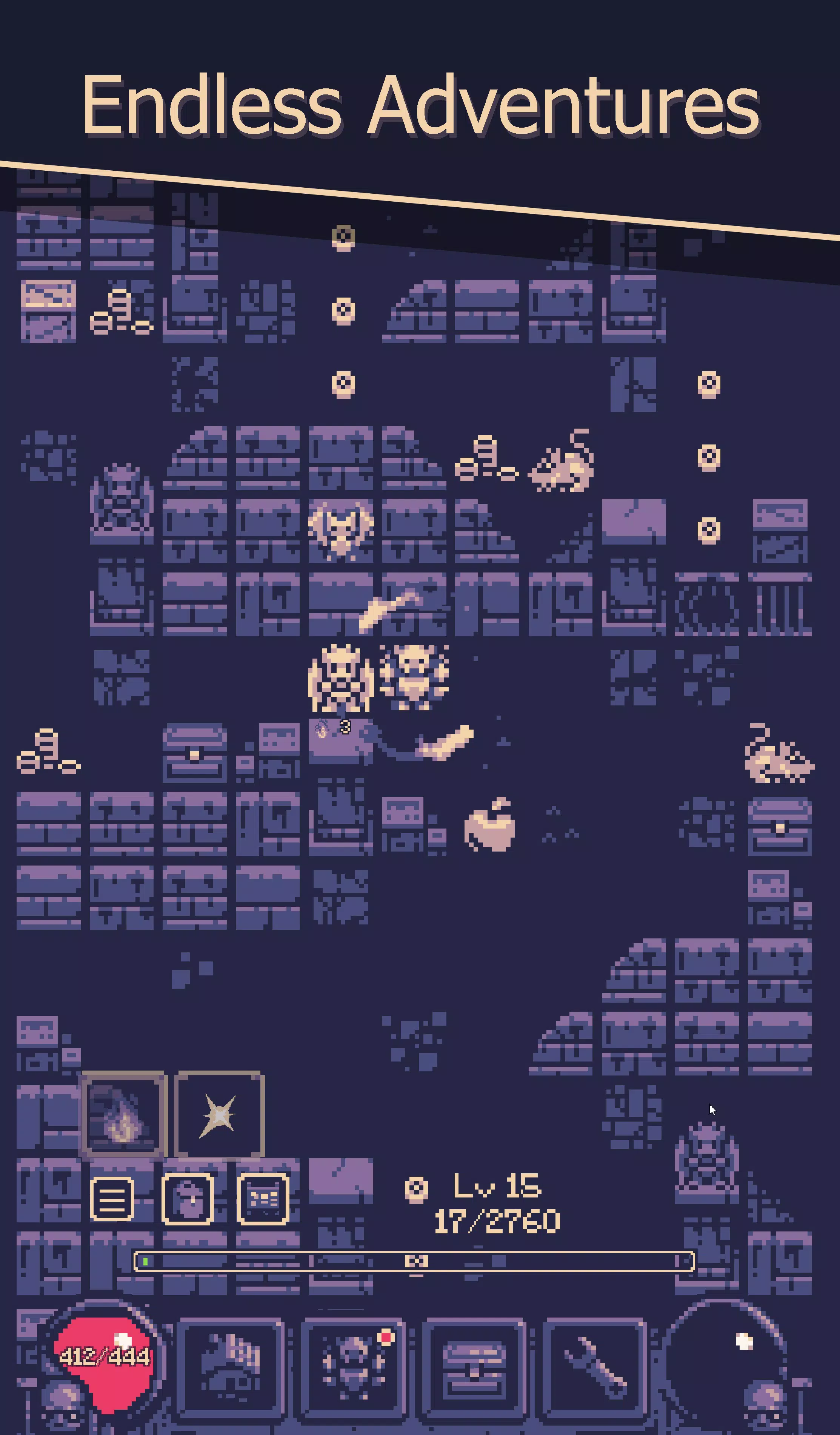 OneBit Adventure (Roguelike)應用截圖第4張