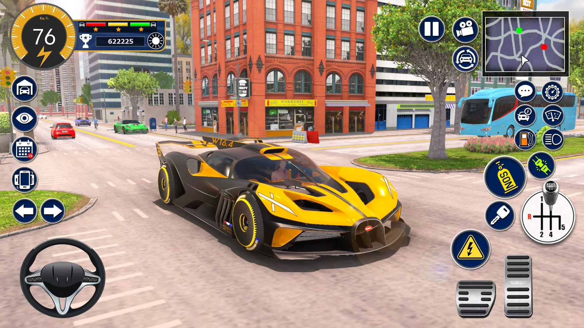 Bugatti Game Car Simulator 3D Screenshot 2
