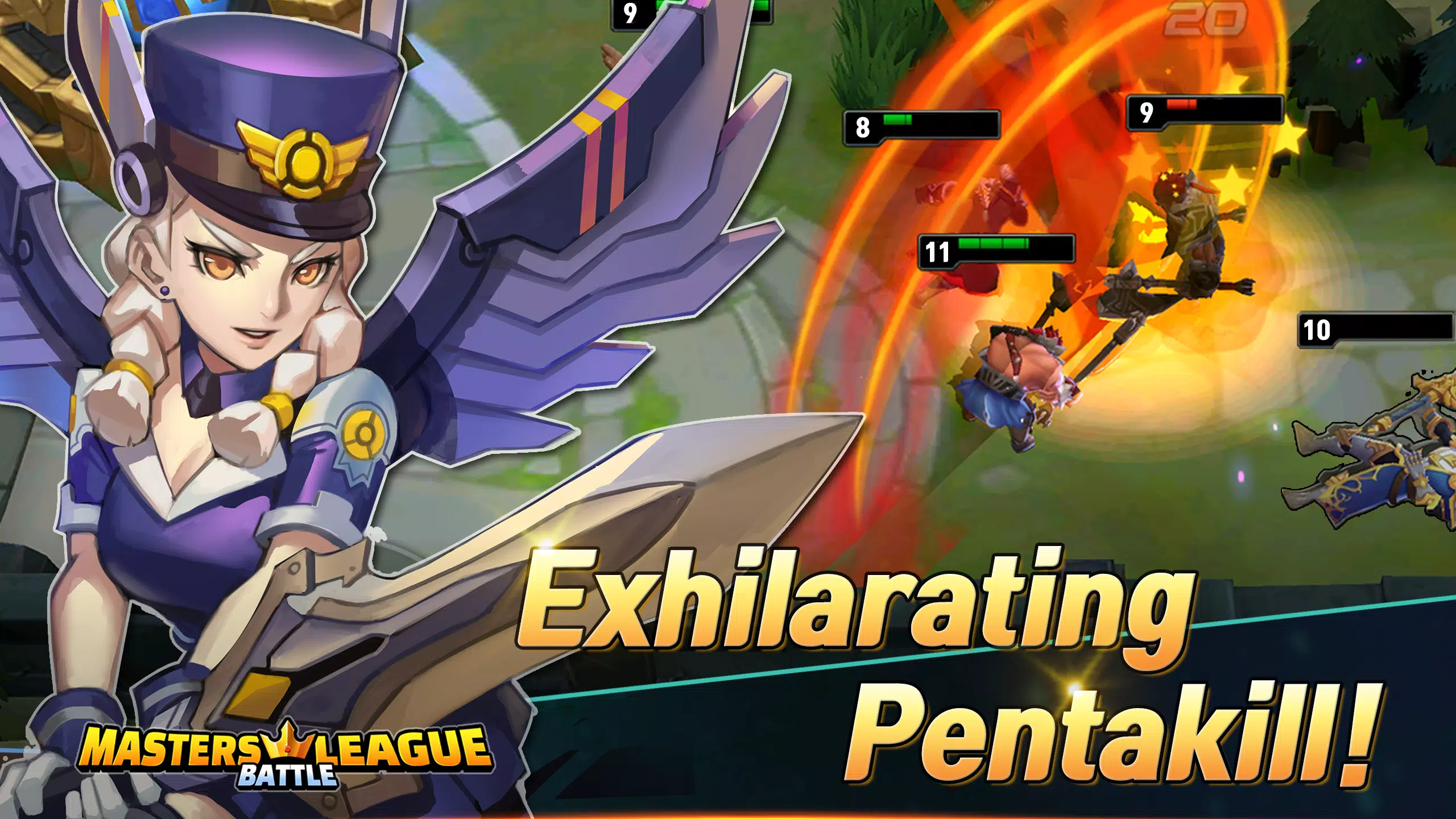 Moba League:PvP Trainer Capture d'écran 3