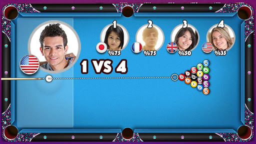 Pool Strike 8 ball pool online Captura de tela 3